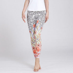 Flower Style Yoga Pants